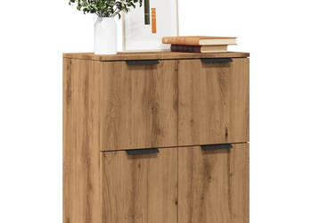 Szafka dąb artisan 60x30x70 cm materiał drewnopochodny WM-856841