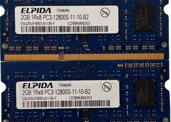 PAMIĘĆ RAM ELPIDA 4GB (2X2) DDR3 1600MHZ PC3 12800S