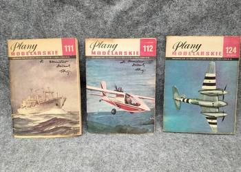 Plany Modelarskie 3szt 111/112/ 124