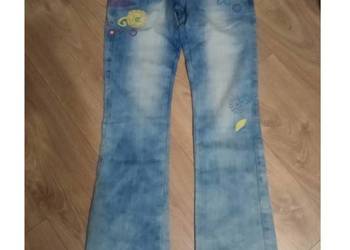 Spodnie jeansy dzwony rozmiar 14/XL