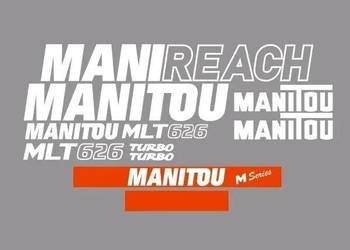 Naklejki naklejka oklejenie - MANITOU MLT 626 Zamiennik