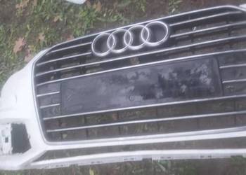 Zderzak przód  AUDI  A6  2015_2018. bialy