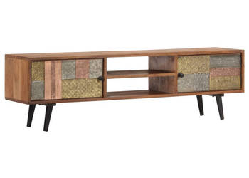 Szafka pod TV 140x30x40 cm lite drewno akacjowe WM-247682