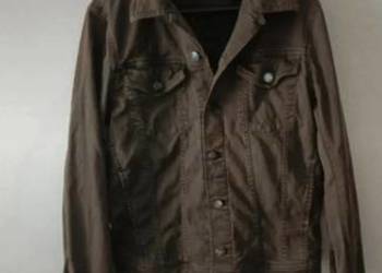 Kurtka jeansowa Denim Diesel khaki wiatrówka jesień Basic casual coguette p