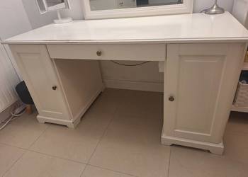Biurko białe birkeland Ikea