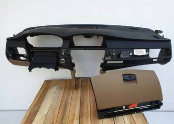 BMW E60 E61 M5 DESKA ROZDZIELCZA KONSOLA SKÓRA skórzana EUROPA