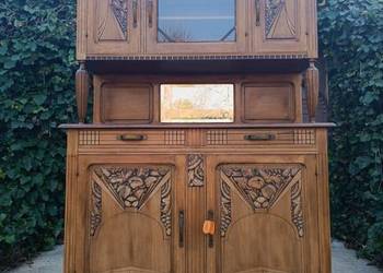 Dwuczłonowy francuski bufet Art Déco