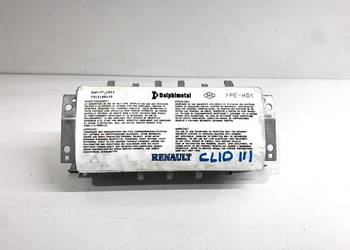 PODUSZKA POWIETRZNA PASAŻERA RENAULT CLIO III 8200303496 05-14 AIRBAG