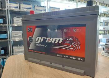 Akumulator GROM EFB START&STOP 80Ah 780A JAPAN L+ Darmowa Dostawa