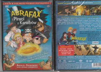 Abrafax i Piraci z Karaibów Andrzej Grabowski DVD
