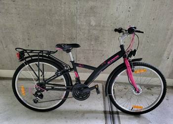 Btwin Poply 500 24" rower dla dziewczynki