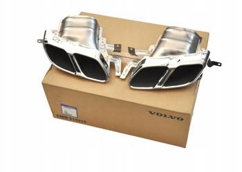 VOLVO S90 V90 koncowki wydechu dzielone komplet OE 31664600 VOLVO S90 V90 koncowki wydechu dzielone komplet OE 31664600
