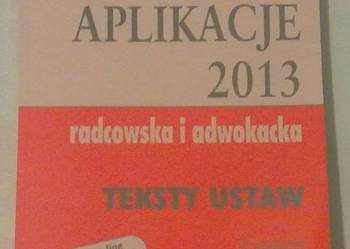 EGZAMINY APLIKACJE 2013 - TOM I