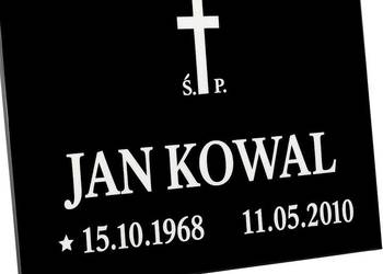 Tabliczka na grób, książka, tablica nagrobna, Cmentarz Osoboowicki