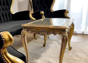 Komplet Ludwik Ludwikowski sofa fotele kanapa barok antyk