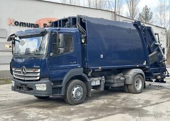 Mercedes Atego 1524 śmieciarka dwie komory14m3 NTM euro 6