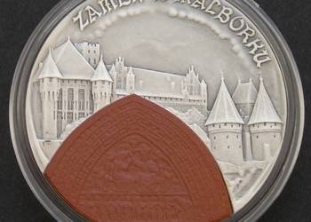 Polska 20 złotych 2002 - SREBRO - zamek w Malborku - stan 1-