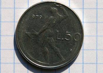50 LIRÓW 1979 ROK - WŁOCHY