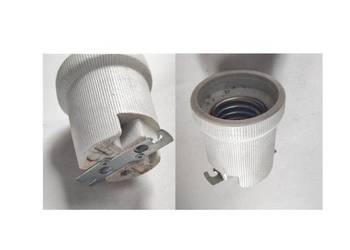 ceramiczna oprawka żarówki E27