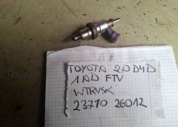 TOYOTA AVENSIS 20 D4D 1AD FTV wtrysk paliwa 2371026012