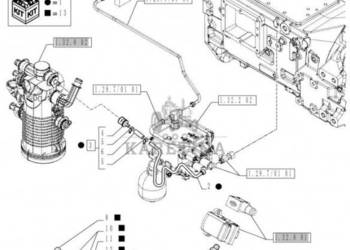 New Holland T6010 Zestaw serwisowy 710083280002