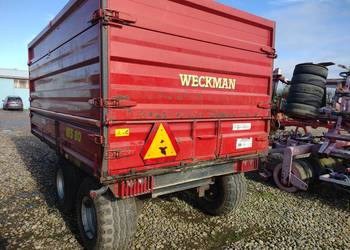 Przyczepa rolnicza 8 ton wywrotka na tył sprowadzona