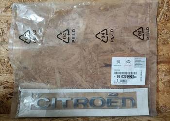 CITROEN C3 EMBLEMAT ZNACZEK LOGO KLAPY BAGAŻNIKA 9803630180