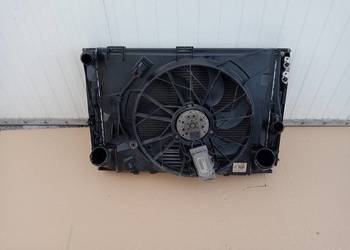 BMW E90 E91 E87 E82 E92 N47D20C komplet chłodnic wentylator 08-12  7801993