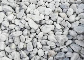 Otoczak Bianco Carrara kamień naturalny ozdobny