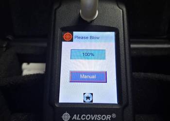 Alkomat elektrochemiczny Alcovisor Mark V jak nowy po kalibracji