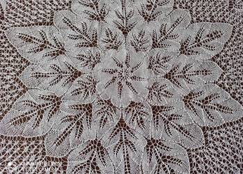 Serweta ręcznie robiona śr 70 cm