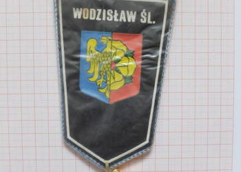 Proporczyk z okresu PRL Wodzisław Śląski.