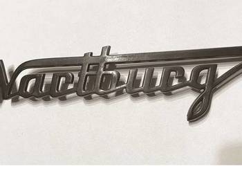 Napis emblemat Wartburg nie używany