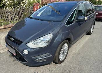 Ford S-Max 2.0 TDCi Titanium Convers+ NAVI biXenon skóra KeyLes BLIS 172tkm