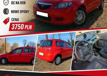 Mazda 2 1.2 Benzyna 2003 Nowe OC zapłacone na cały rok !