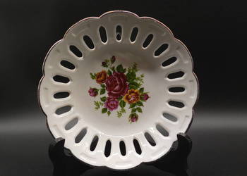 Paterka porcelanowa ażurowa Lippelsdorf