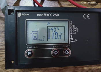 eco MAX 250 R Sterownik regulator pieca kotła komplet sprawny