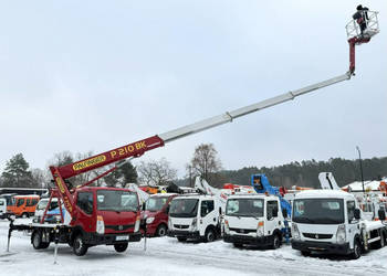 Nissan Cabstar Zwyżka Podnośnik Koszowy PALFINGER P210 BK UDT Wysokość Pod…