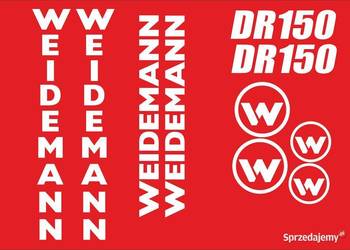 naklejki weidemann dr150
