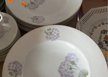 Talerz do zupy. Carl Tielsch. Ut. C. T. Altwasser. Germany. Hortensje Talerz do zupy. Carl Tielsch. Ut. C. T. Altwasser. Germany. Hortensje