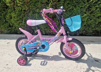 329 zł Rower 12 cali różowy lub fiolet Elza Froozen