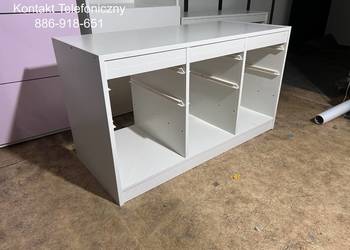 IKEA TROFAST Regał z pojemnikami, biały , 99x44x56 cm Transport