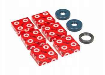 Zestaw naprawczy regenerujący Łożysk Fag C3 kpl+ uszczelniacze LYO /WSK 125