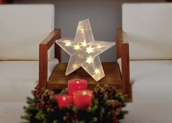 Gwiazda Polarlite PDE-04-003 32,5cm Hologramy LED