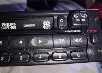 Radio na kasety PHILIPS CAR 400. . Panel jak nowy