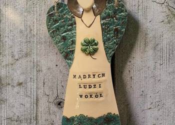 ANIOŁ CERAMICZNY do powieszenia