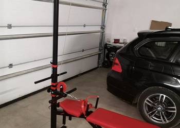 Domowa siłownia 180kg obciążenia + Gratis