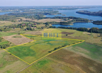 Działka budowlana 5.95 ha 250m od jez. Drawsko