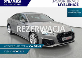Audi A5 Sportback VAT 23% S-line 40TFSI mHEV 204KM S-tronic 2020 r., salon…