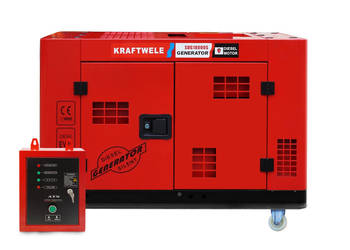 AGREGAT GENERATOR PRĄDOTWÓRCZY 18KVA WYCISZONY ATS